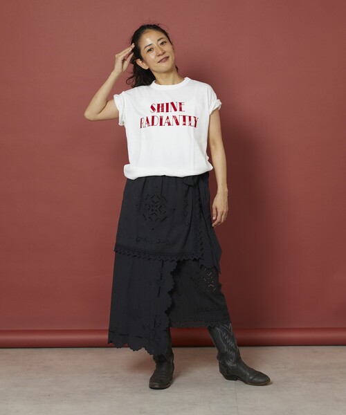 tシャツ Freada/フリーダ Used Essence PRINT Tシャツ レディース Freada tシャツ Freada/フリーダ Used Essence PRINT Tシャツ