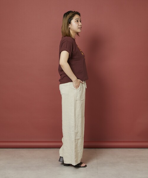 Freada シャツ　ホワイト　フリーダ セール】Freada/フリーダ Used Essence PRINT Tシャツ（Tシャツ