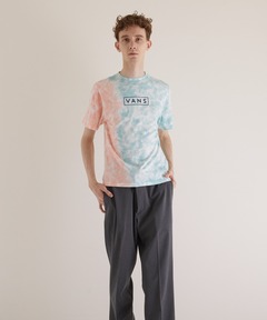 VANS タイダイ柄 フード付きスウェットシャツ セール】【VANS】VANS TIE DYE EASY BOX SS BOYS T タイダイ染め