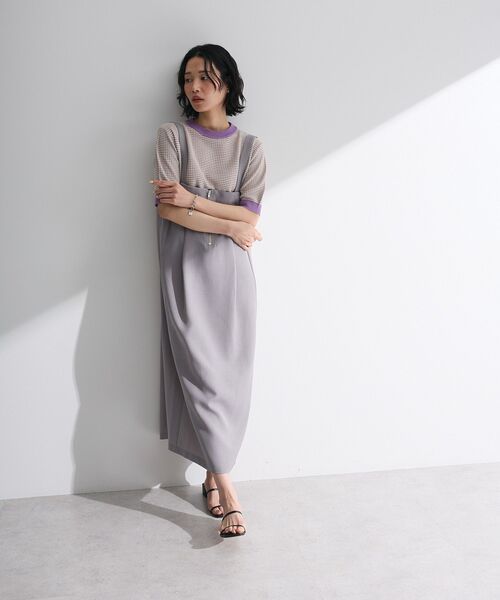 Green Parks（グリーンパークス）の「マルチWAYフロントzipサロペット