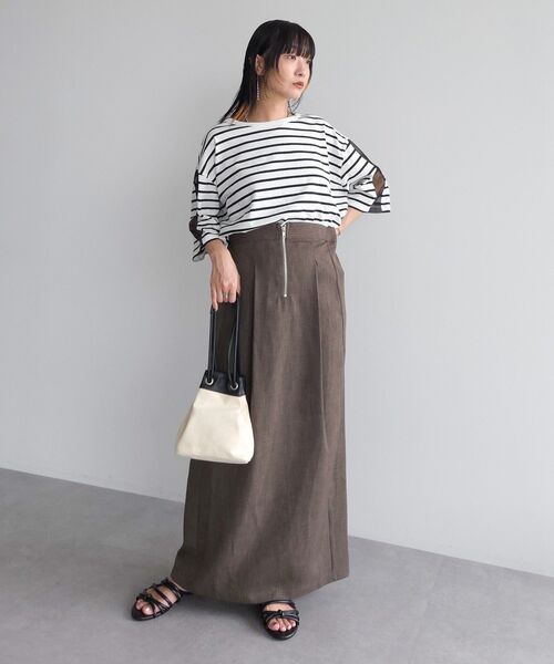 Green Parks（グリーンパークス）の「マルチWAYフロントzipサロペット