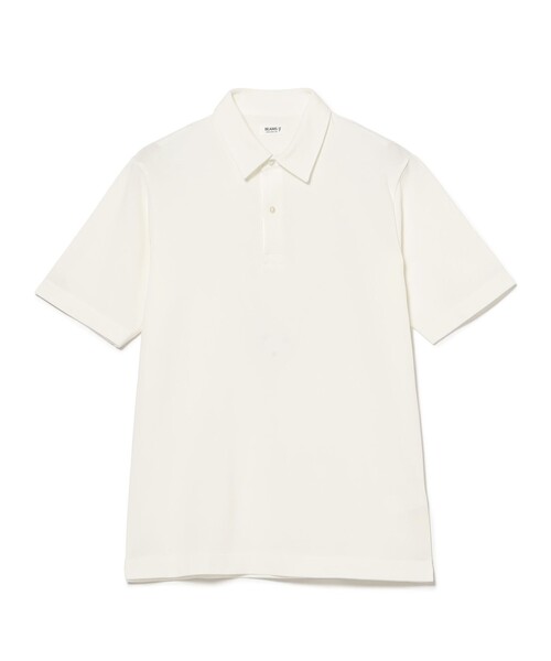 BEAMS F（ビームスエフ）の「カノコ ポロシャツ（ポロシャツ・メンズ・ブラック/ホワイト/ネイビー/ダークブラウン・M/L/XL/S）」の7枚目の写真