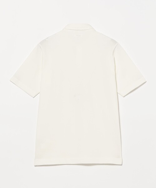 BEAMS F（ビームスエフ）の「カノコ ポロシャツ（ポロシャツ・メンズ・ブラック/ホワイト/ネイビー/ダークブラウン・M/L/XL/S）」の8枚目の写真