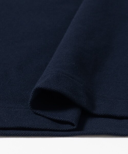 BEAMS F（ビームスエフ）の「カノコ ポロシャツ（ポロシャツ・メンズ・ブラック/ホワイト/ネイビー/ダークブラウン・M/L/XL/S）」の21枚目の写真