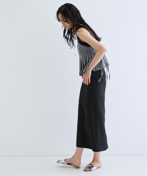 GALLEST（ギャレスト）の「◆【一部店舗限定】ツイードキャミビスチェ（タンクトップ・レディース・グレー/ブラック・38）」の13枚目の写真