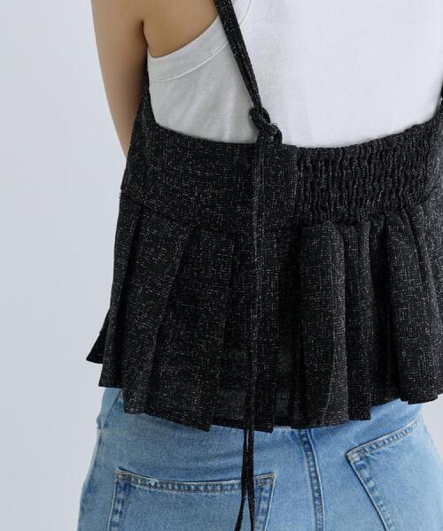 GALLEST（ギャレスト）の「◆【一部店舗限定】ツイードキャミビスチェ（タンクトップ・レディース・グレー/ブラック・38）」の20枚目の写真