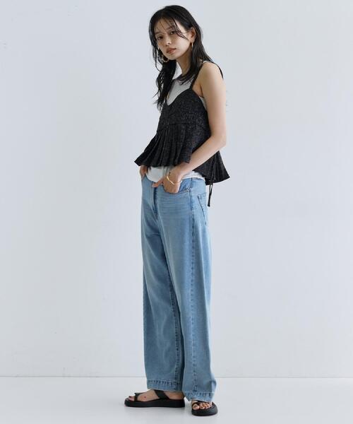 GALLEST（ギャレスト）の「◆【一部店舗限定】ツイードキャミビスチェ（タンクトップ・レディース・グレー/ブラック・38）」の22枚目の写真