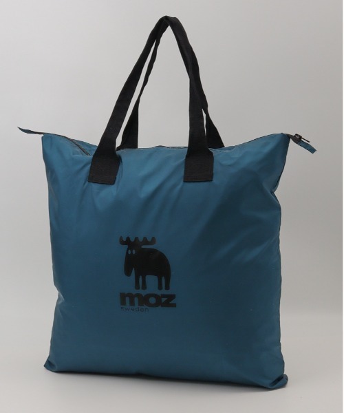 moz(モズ)の「moz パパママトート(トートバッグ・レディース・グレー/ブルー・FREE)」の7枚目の写真