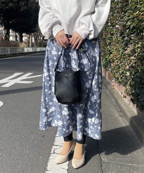 Legato Largo(レガートラルゴ)の「Legato Largo チューリップモチーフ ミニショルダー LG-F3093(ショルダーバッグ・レディース・イエロー・FREE)」の2枚目の写真