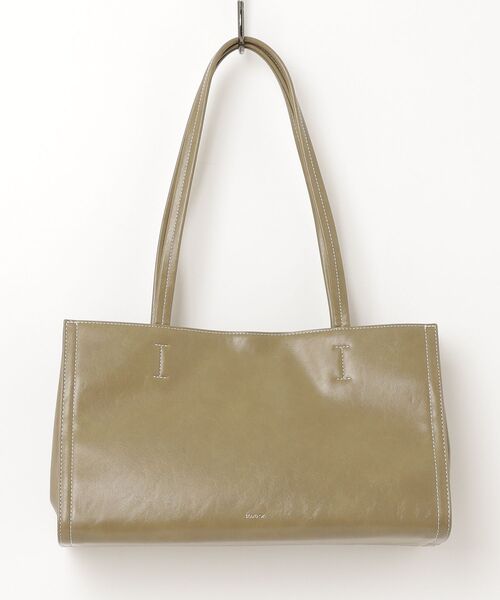 STANDOIL（スタンドオイル）の「STAND OIL/スタンドオイル OBLONG BAG ショルダーバッグ（ショルダーバッグ・レディース・ブルー系/クリーム/カーキ・ONE SIZE）」の2枚目の写真