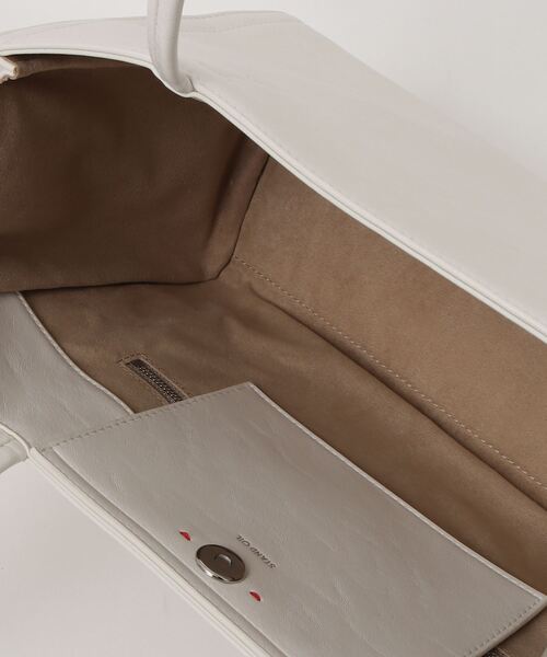 STANDOIL（スタンドオイル）の「STAND OIL/スタンドオイル OBLONG BAG ショルダーバッグ（ショルダーバッグ・レディース・ブルー系/クリーム/カーキ・ONE SIZE）」の6枚目の写真