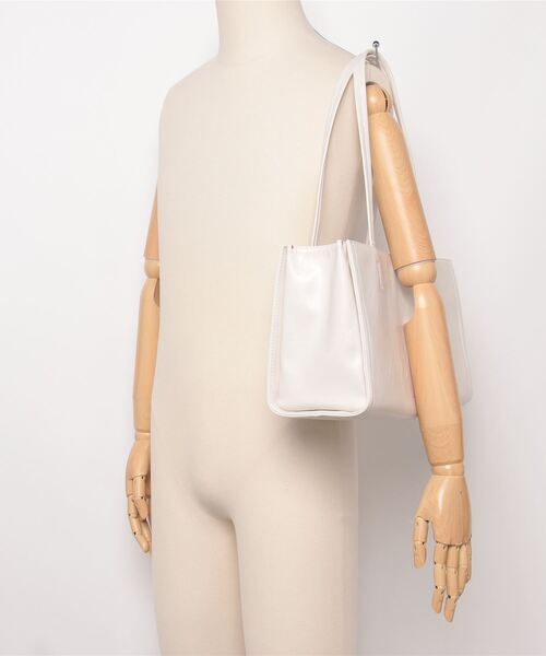 STANDOIL（スタンドオイル）の「STAND OIL/スタンドオイル OBLONG BAG ショルダーバッグ（ショルダーバッグ・レディース・ブルー系/クリーム/カーキ・ONE SIZE）」の7枚目の写真