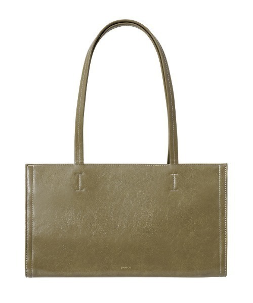 STANDOIL（スタンドオイル）の「STAND OIL/スタンドオイル OBLONG BAG ショルダーバッグ（ショルダーバッグ・レディース・ブルー系/クリーム/カーキ・ONE SIZE）」の2枚目の写真