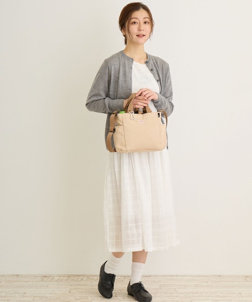 ROOTOTE（ルートート）の「ROOTOTE ルートート SN.スクエア.DOG.BUDDY-B（ショルダーバッグ・レディース・ブラック/ブルー/グレー/ベージュ・FREE）」の6枚目の写真