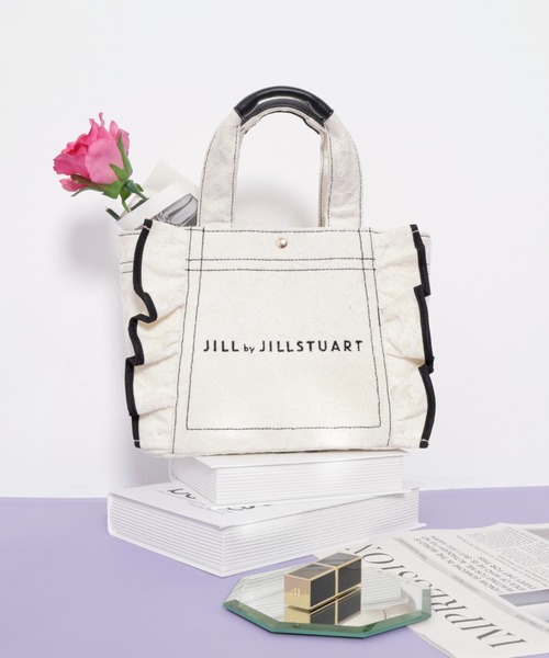 ◇レースフリルトートバッグ（トートバッグ）｜JILL by JILL