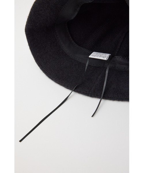 SHEL'TTER ORIGINAL（シェルターオリジナル）の「ニットバケットハット（キャップ・レディース・ブラック/グレー・FREE）」の5枚目の写真