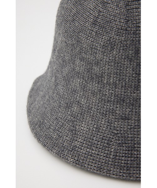 SHEL'TTER ORIGINAL（シェルターオリジナル）の「ニットバケットハット（キャップ・レディース・ブラック/グレー・FREE）」の3枚目の写真