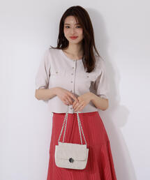 ショート半袖カーデ / 1215274700