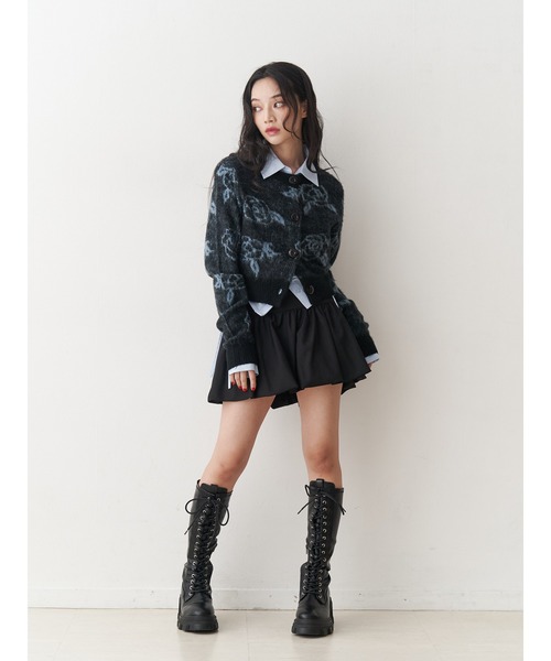 jouetie(ジュエティ)の「バルーンスカパン【セットアップ対応】(スカート・レディース・ブラック/ネイビー/グレー・MEDIUM)」の16枚目の写真