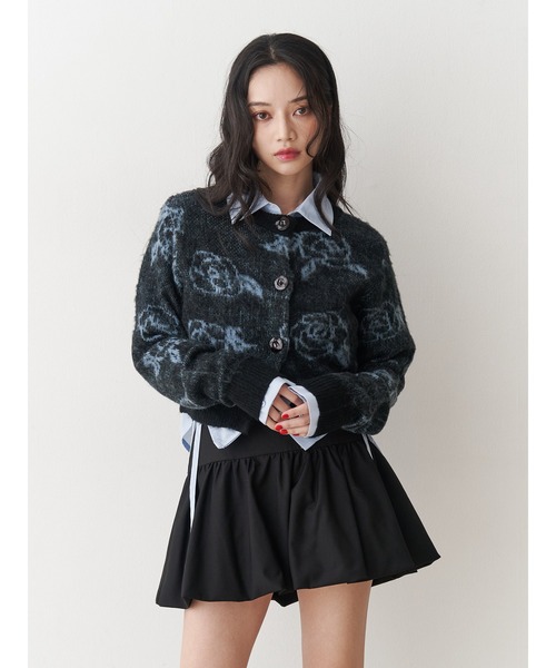 jouetie(ジュエティ)の「バルーンスカパン【セットアップ対応】(スカート・レディース・ブラック/ネイビー/グレー・MEDIUM)」の15枚目の写真