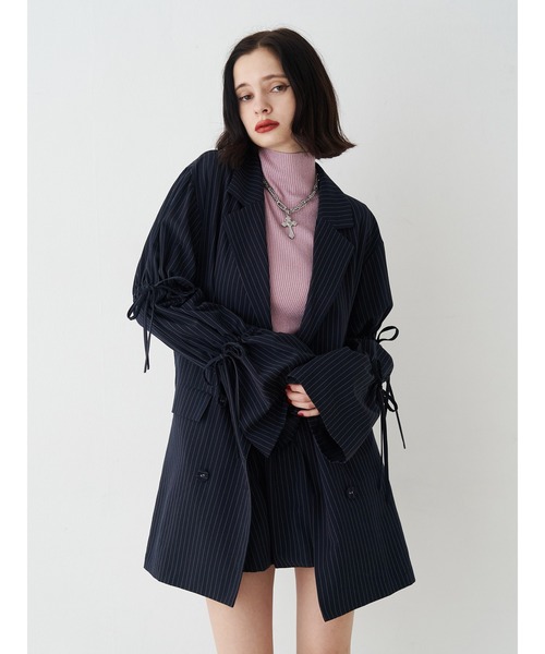 jouetie(ジュエティ)の「バルーンスカパン【セットアップ対応】(スカート・レディース・ブラック/ネイビー/グレー・MEDIUM)」の13枚目の写真