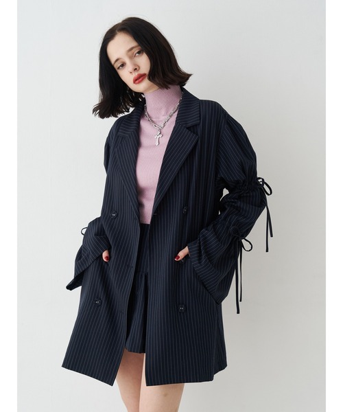 jouetie(ジュエティ)の「バルーンスカパン【セットアップ対応】(スカート・レディース・ブラック/ネイビー/グレー・MEDIUM)」の12枚目の写真