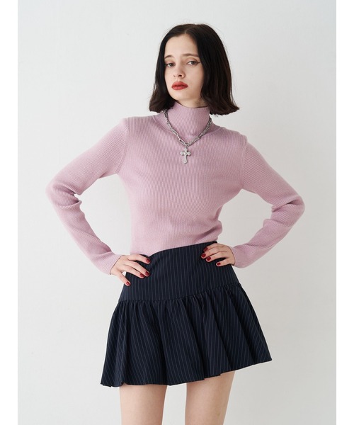 jouetie(ジュエティ)の「バルーンスカパン【セットアップ対応】(スカート・レディース・ブラック/ネイビー/グレー・MEDIUM)」の10枚目の写真