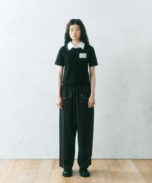 FCMM(エフシーエムエム)の「【日本限定】TAG TEE / タグTEE(Tシャツ/カットソー・レディース・ブラック/オフホワイト/グレー/ライトグリーン・SMALL/MEDIUM)」の9枚目の写真