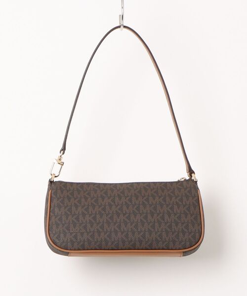 MICHAEL KORS(マイケルコース)の「ZOE ポシェット ショルダー スモール - MKシグネチャー(ショルダーバッグ・レディース・ブラウン系その他・FREE)」の2枚目の写真