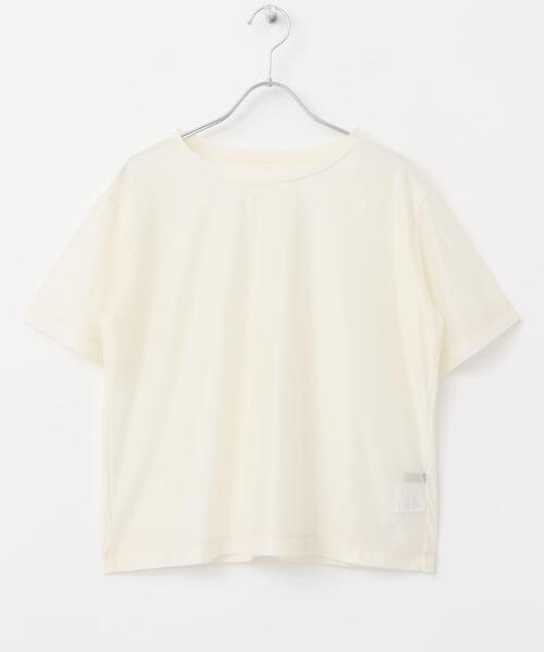 URBAN RESEARCH ROSSO WOMEN（アーバンリサーチ　ロッソ）の「シアーブライトカットソー（Tシャツ/カットソー・レディース・ピンク/オフホワイト・FREE）」の19枚目の写真