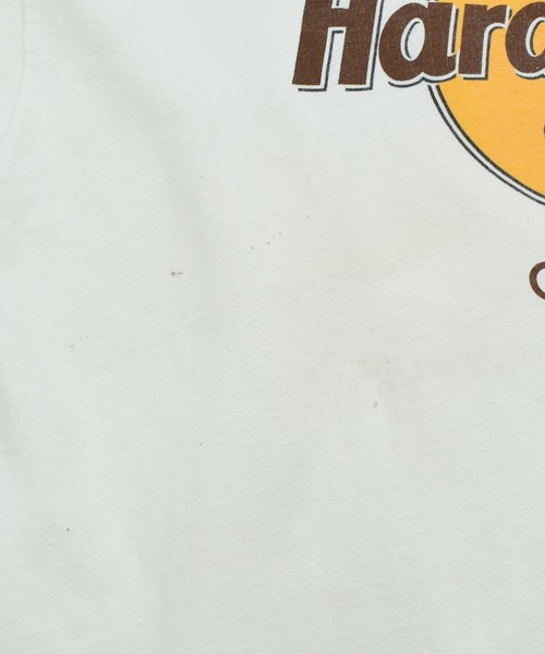 LABORATORY R(ラボラトリーアール)の「【USED】90’s Hanes HARD ROCK CAFE 企業ロゴ Tシャツ USA製(Tシャツ/カットソー・メンズ・ホワイト・X-LARGE)」の7枚目の写真