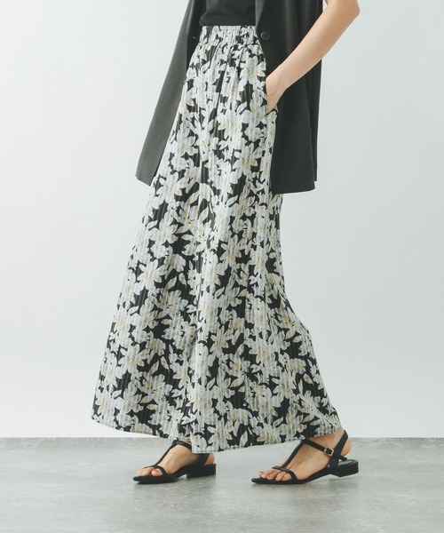 GLOBAL WORK（グローバルワーク）の「さらさらリラックスイージーパンツ/498356（その他パンツ・レディース・ブラウン/ネイビー/ブルー系その他/ストライプ/ブラック系その他/ブラック/グレー系その他・SMALL/MEDIUM/LARGE）」の22枚目の写真