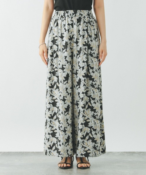 GLOBAL WORK（グローバルワーク）の「さらさらリラックスイージーパンツ/498356（その他パンツ・レディース・ブラウン/ネイビー/ブルー系その他/ストライプ/ブラック系その他/ブラック/グレー系その他・SMALL/MEDIUM/LARGE）」の21枚目の写真