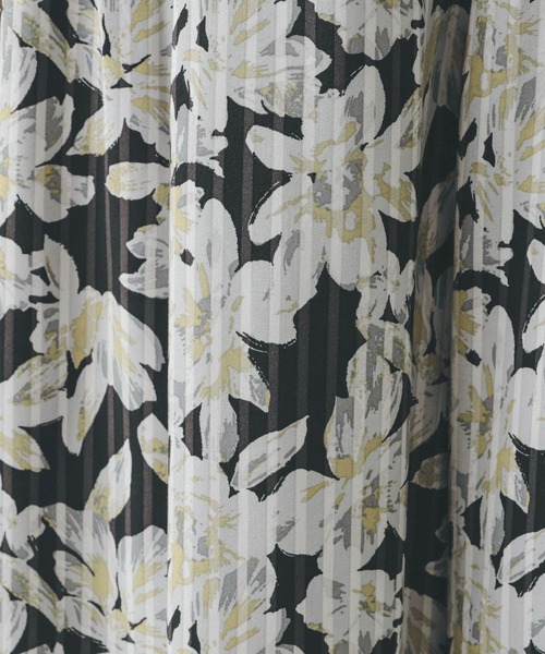 GLOBAL WORK（グローバルワーク）の「さらさらリラックスイージーパンツ/498356（その他パンツ・レディース・ブラウン/ネイビー/ブルー系その他/ストライプ/ブラック系その他/ブラック/グレー系その他・SMALL/MEDIUM/LARGE）」の8枚目の写真