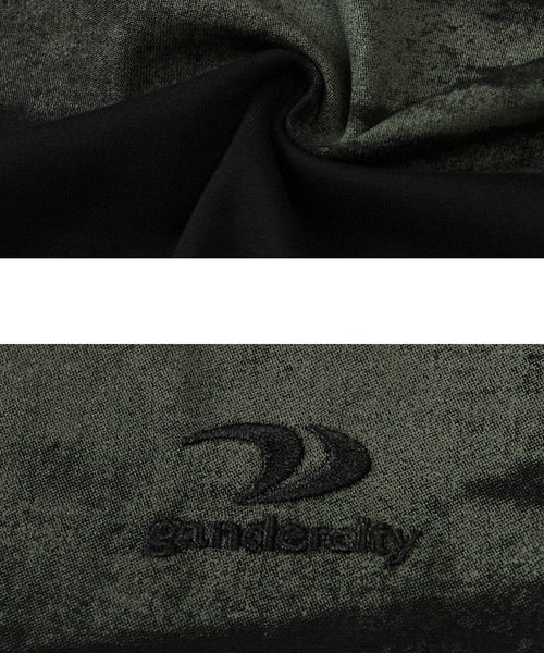 JOHNNY WOLF(ジョニーウルフ)の「AZAZEL オーバーサイズ ハンドペイントボーダー ヘビーウェイトコットン Tシャツ(Tシャツ/カットソー・メンズ・ブラック×レッド/ブラック×グリーン/グレイッシュベージュ・M/L/XL)」の18枚目の写真