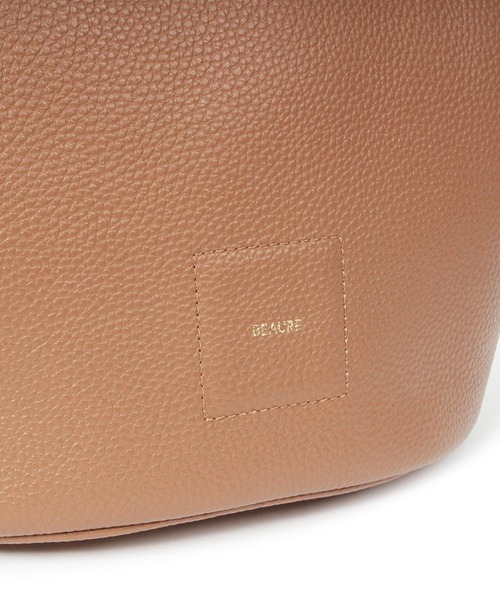 Beau're（ヴュレ）の「【BEAURE】B-25344　ロープハンドルラウンドトートバッグ（ハンドバッグ・レディース・ベージュ/シルバー/グレー/ブラック・FREE）」の12枚目の写真