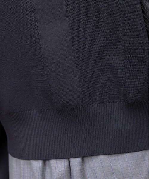 セール】シャーリングフリルニットブルゾン（ブルゾン）｜Eimee Law