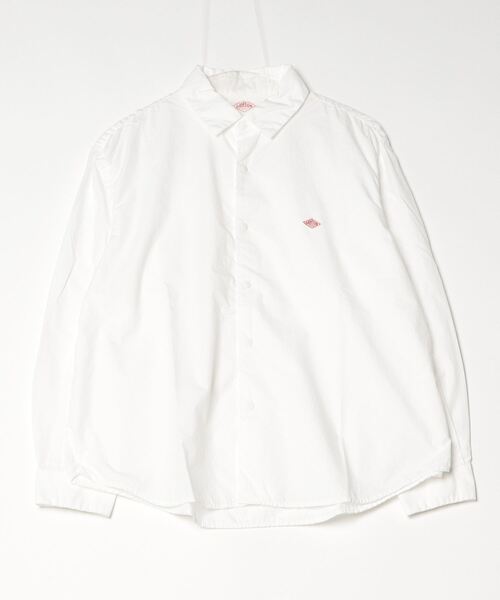 DANTON ホワイト シャツ Danton 「DANTON」 長袖シャツ 38 ホワイト メンズ : ZOZOTOWN