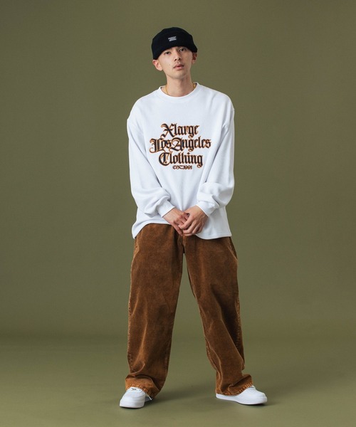 XLARGE（エクストララージ）の「CORDUROY BAGGY PANTS（その他パンツ・メンズ・グレー/ブラウン/ブラック・30inch/34inch/36inch/32inch）」の7枚目の写真