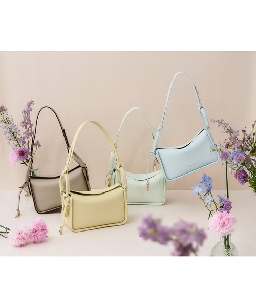 Samantha Thavasa（サマンサタバサ）の「[パステルカラー]Samantha smartwang（スマートワン）（ショルダーバッグ・レディース・ミント/ライトブルー/ペールイエロー/グレイッシュベージュ・FREE）」の5枚目の写真