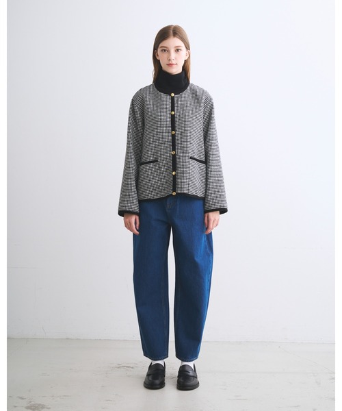 Traditional Weatherwear(トラディショナルウェザーウェア)の「UNIONSLACKS 303D(スラックス・レディース・ブルー系その他・XS/S)」の2枚目の写真