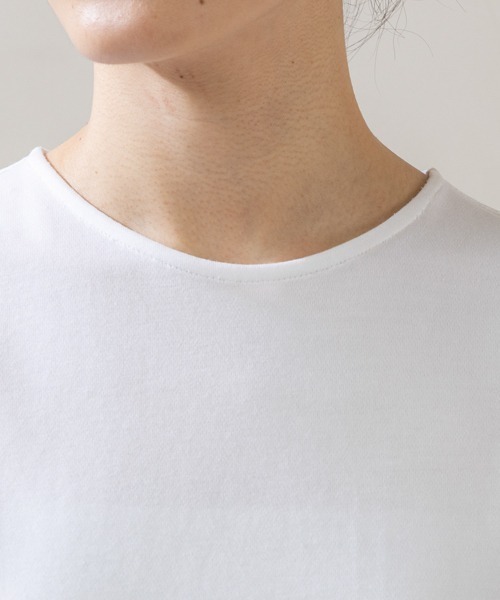 Sono（ソーノ）の「【SONO/ソーノ】ﾏﾙﾁｲﾝﾅｰTee（Tシャツ/カットソー・レディース・ホワイト/ブラック・1/2）」の13枚目の写真