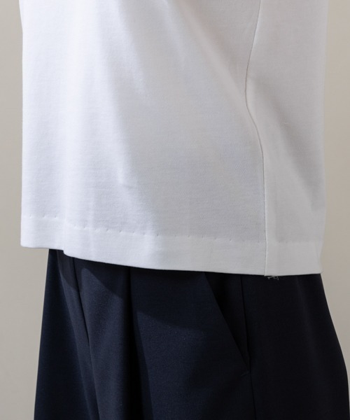 Sono（ソーノ）の「【SONO/ソーノ】ﾏﾙﾁｲﾝﾅｰTee（Tシャツ/カットソー・レディース・ホワイト/ブラック・1/2）」の16枚目の写真