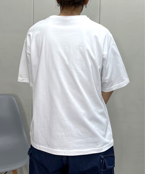 RGY(アールジーワイ)の「【RGY】REVIVAL発泡PTビッグシルエットTシャツ(Tシャツ/カットソー・メンズ・ネイビー/ホワイト/ブラック・MEDIUM/LARGE)」の19枚目の写真
