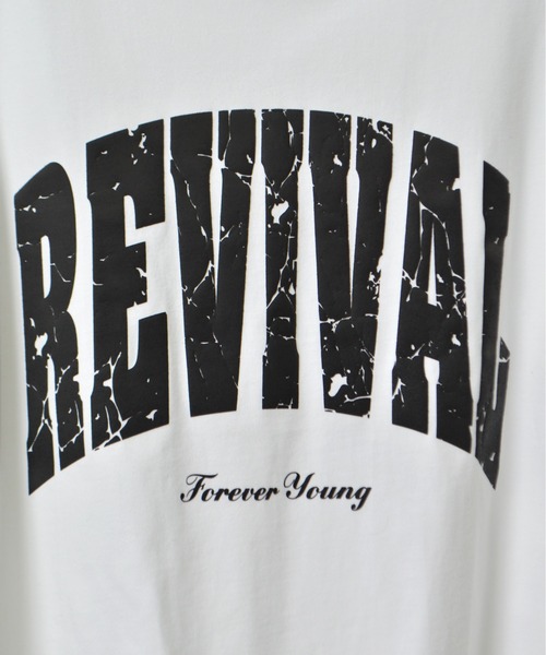 RGY(アールジーワイ)の「【RGY】REVIVAL発泡PTビッグシルエットTシャツ(Tシャツ/カットソー・メンズ・ネイビー/ホワイト/ブラック・MEDIUM/LARGE)」の9枚目の写真