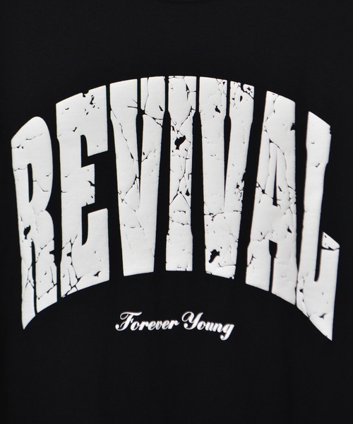 RGY(アールジーワイ)の「【RGY】REVIVAL発泡PTビッグシルエットTシャツ(Tシャツ/カットソー・メンズ・ネイビー/ホワイト/ブラック・MEDIUM/LARGE)」の5枚目の写真