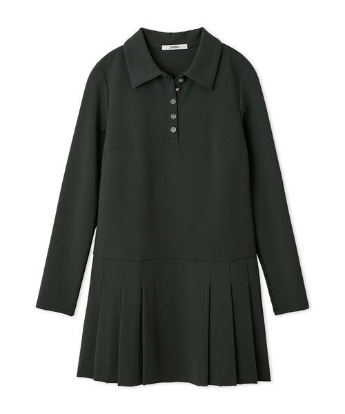 衿つきプリーツカットミニワンピース（ワンピース）｜SNIDEL