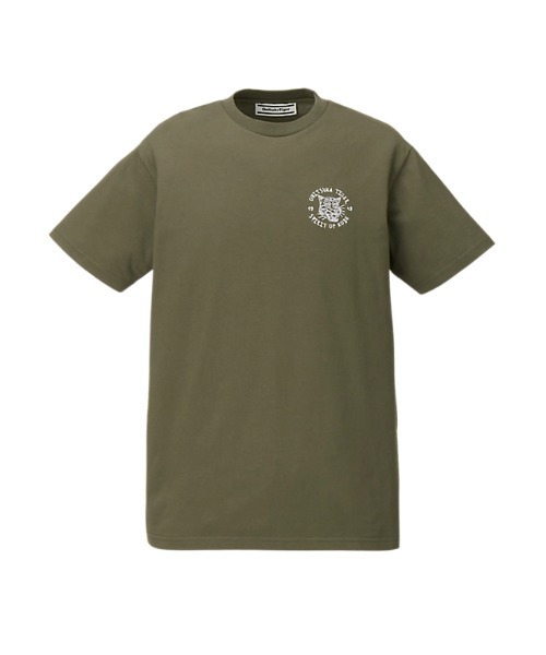 FZ 日本製 グレー Tシャツ グラフィック Tシャツ メンズ 英字ロゴ デザイン 英字新聞風 大きいTシャツ