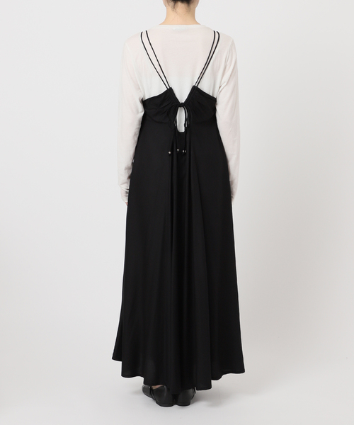 B.C STOCK(ベーセーストック)の「手洗い可 / レーヨンポプリンキャミワンピース(ワンピース・レディース・ブラック/ブラウン・FREE)」の17枚目の写真