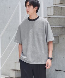 coen | クリーンプラスボーダーTシャツ【抗菌防臭・防汚（食品汚れ）・UVカット】(Tシャツ/カットソー)